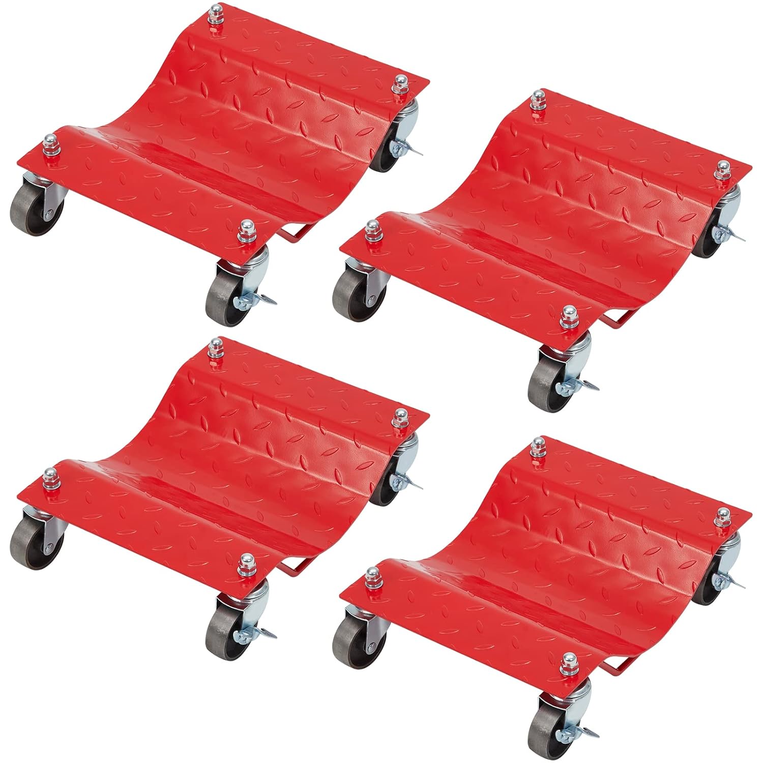 Car Dolly 4 Pack, Tire Skates Tire Wheel Car Dolly Ball Bearings Premium Tire Skates Moving a