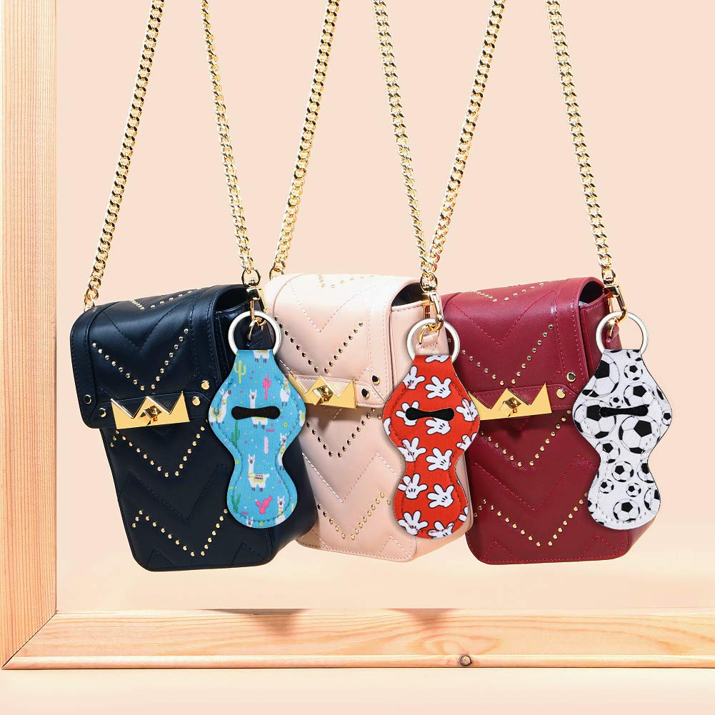 Valyria Sublimation Blanks Chapstick Holder Keychains Lipstick