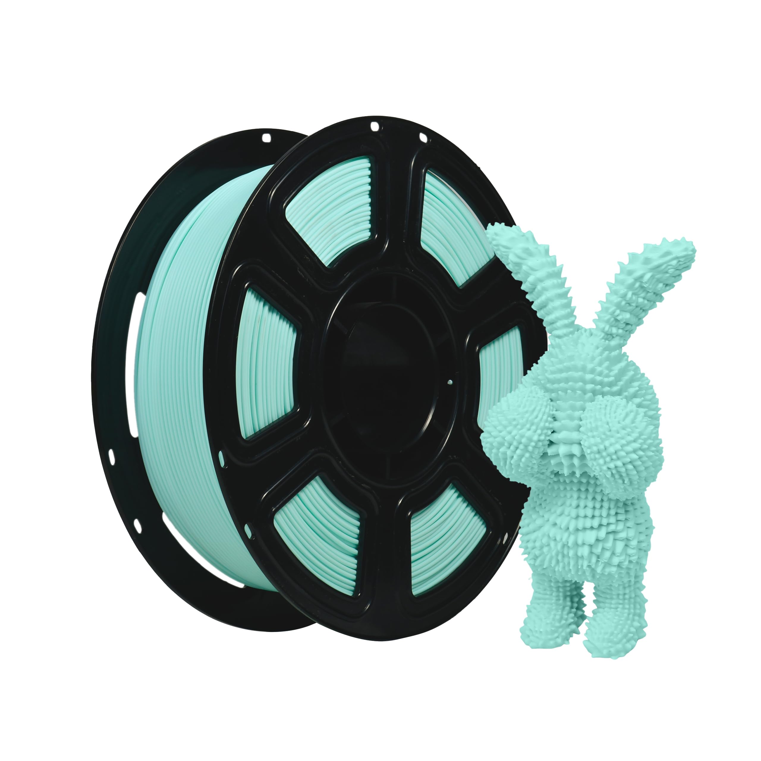 iBOSS Matte Mint Green PLA+ Filament 1.75mm, 3D Printer PLA Plus Filament, Dimensional Accuracy +/- 0.02 mm, Higher Toughness Clog-Free Filament for Most FDM Printers, 2.2lbs