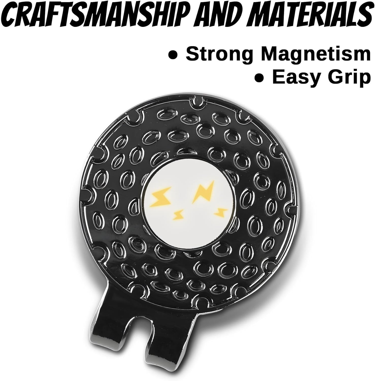 Magnetic Golf Hat Clips Ball Marker Holder for Golf Gloves Hats Bags Caps Visor Belt