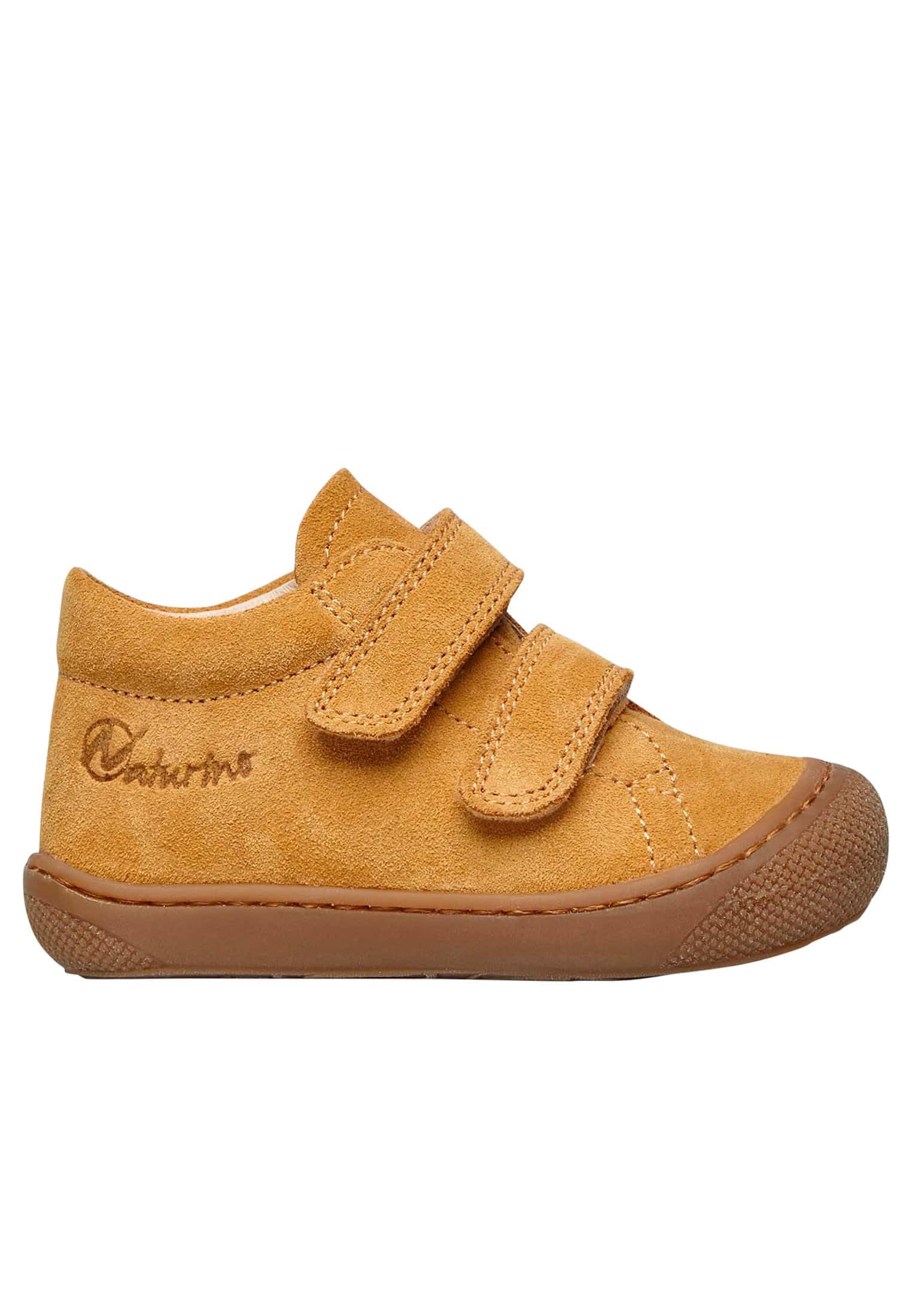 Naturino Cocoon VL-Zapatos Primeros Pasos de Ante Calabaza 20