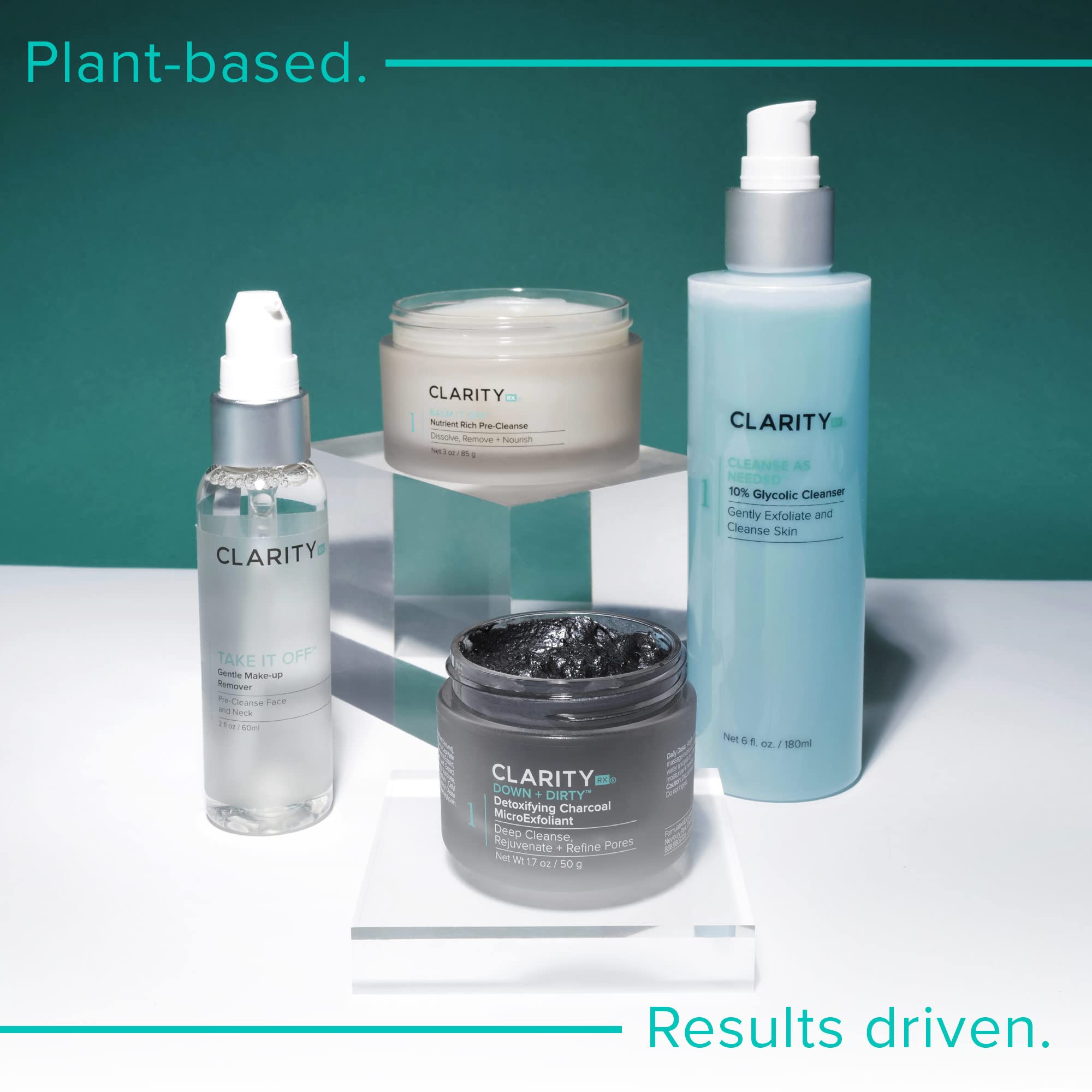 ClarityRx Get Balanced Probiotic Hydrating Face Serum, Natural Plant-Based Skin-Balancing Treatment with Hyaluronic Acid & Antioxidants for Normal & Aging Skin