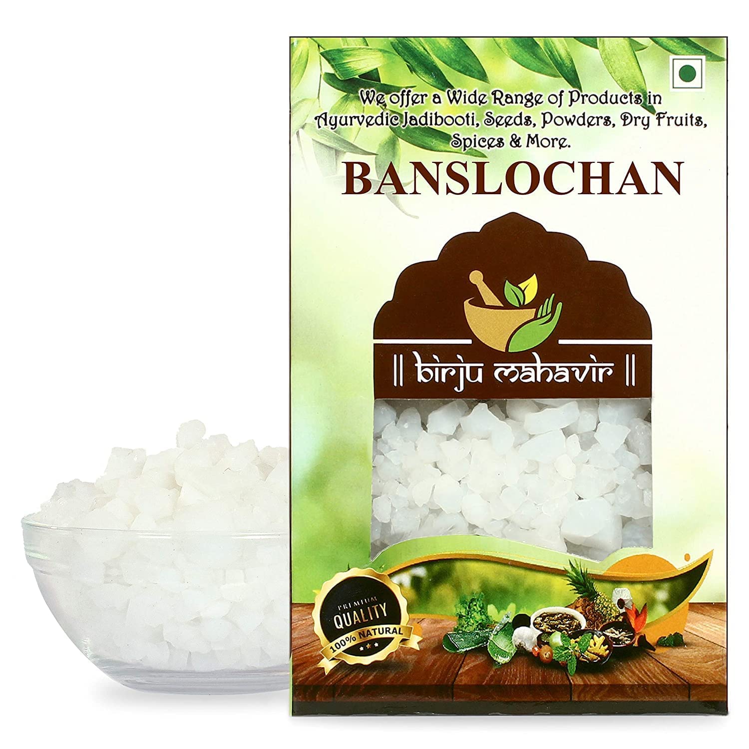 BIRJU MAHAVIR 900 GR BANSLOCHAN - TABACHIR