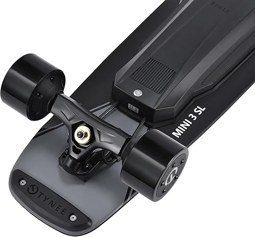 Miniatura 5 de TYNEE Mini 3 SL Hub Motor Monopatín eléctrico con control remoto, batería de 6Ah 216Wh, Hobbywing ESC, motores de 550 W* 2, 30 mph/48 kph velocidad