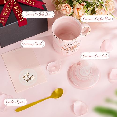 Miniatura 6 de Biching Regalos para el día de la madre para mamá de hija e hijo, regalos de Navidad para la mejor mamá del mundo, regalos de cumpleaños para mamá,