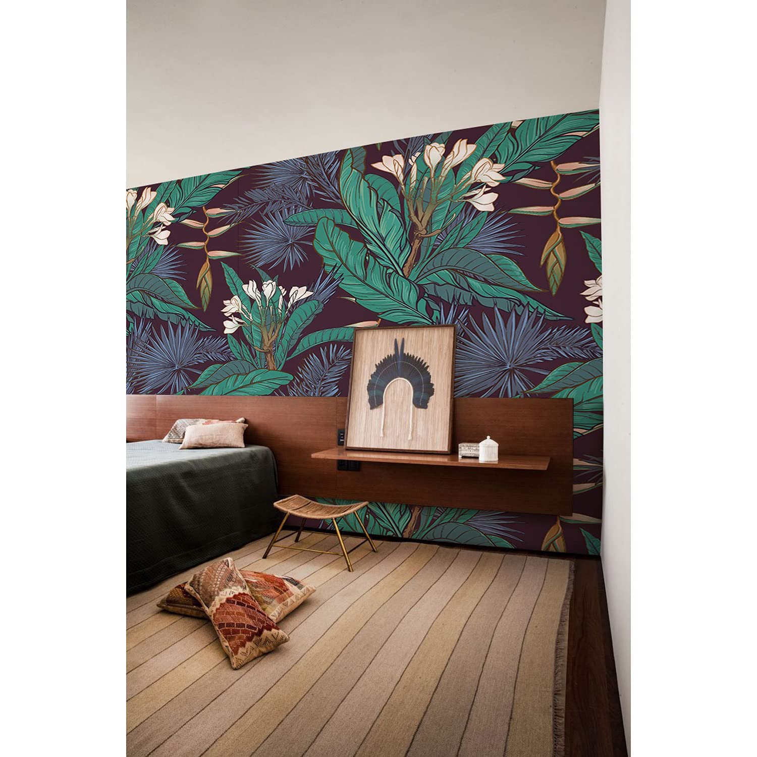 Stickers Muraux Magic-Stick Coloray Papier Peint Tropical 250cm