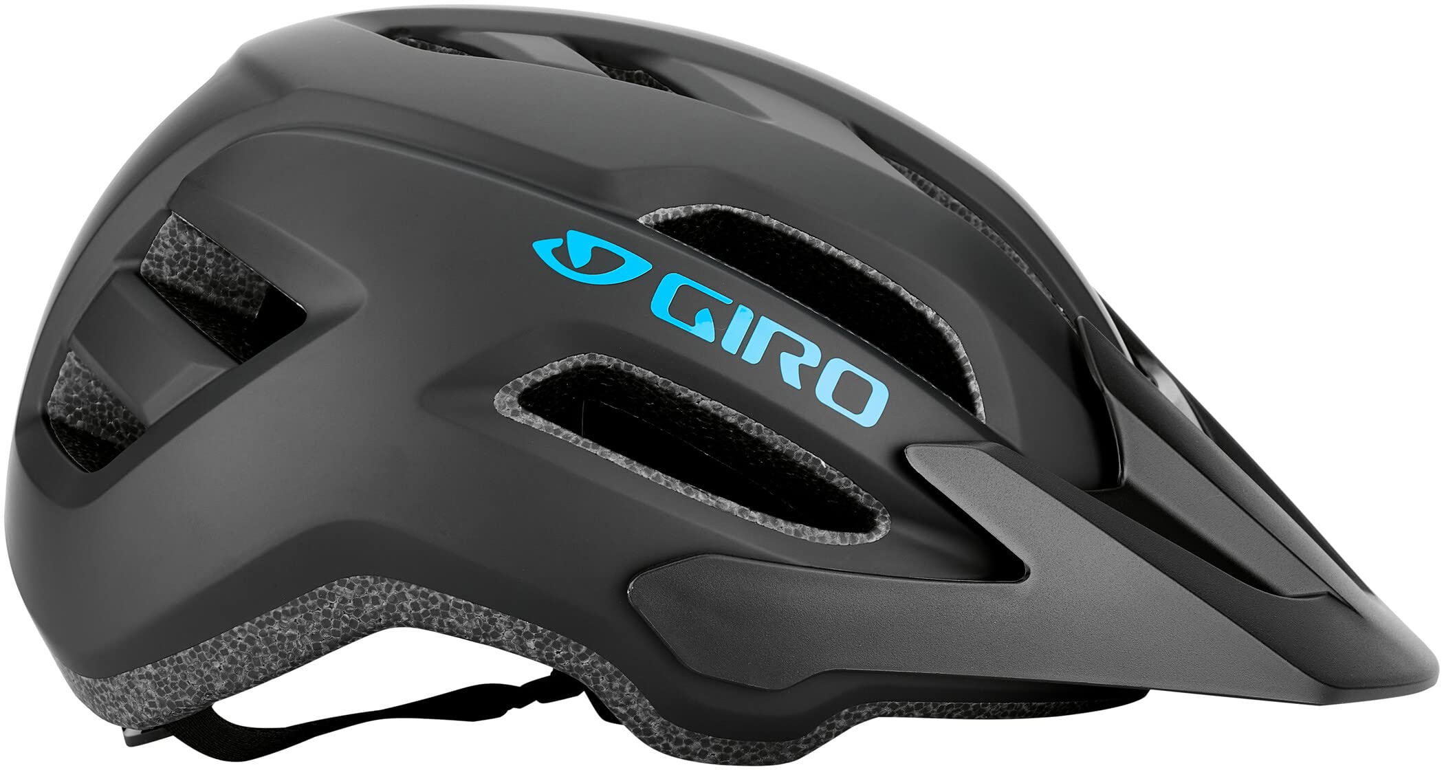 Giro Fixture II (UY) – Fahrradhelm – In-Mold – EPS-Schale – verstellbare Passform – Gute Belüftung – Trail & Enduro geeignet – MIPS – CE EN1078 – Black/Blue, Größe: L
