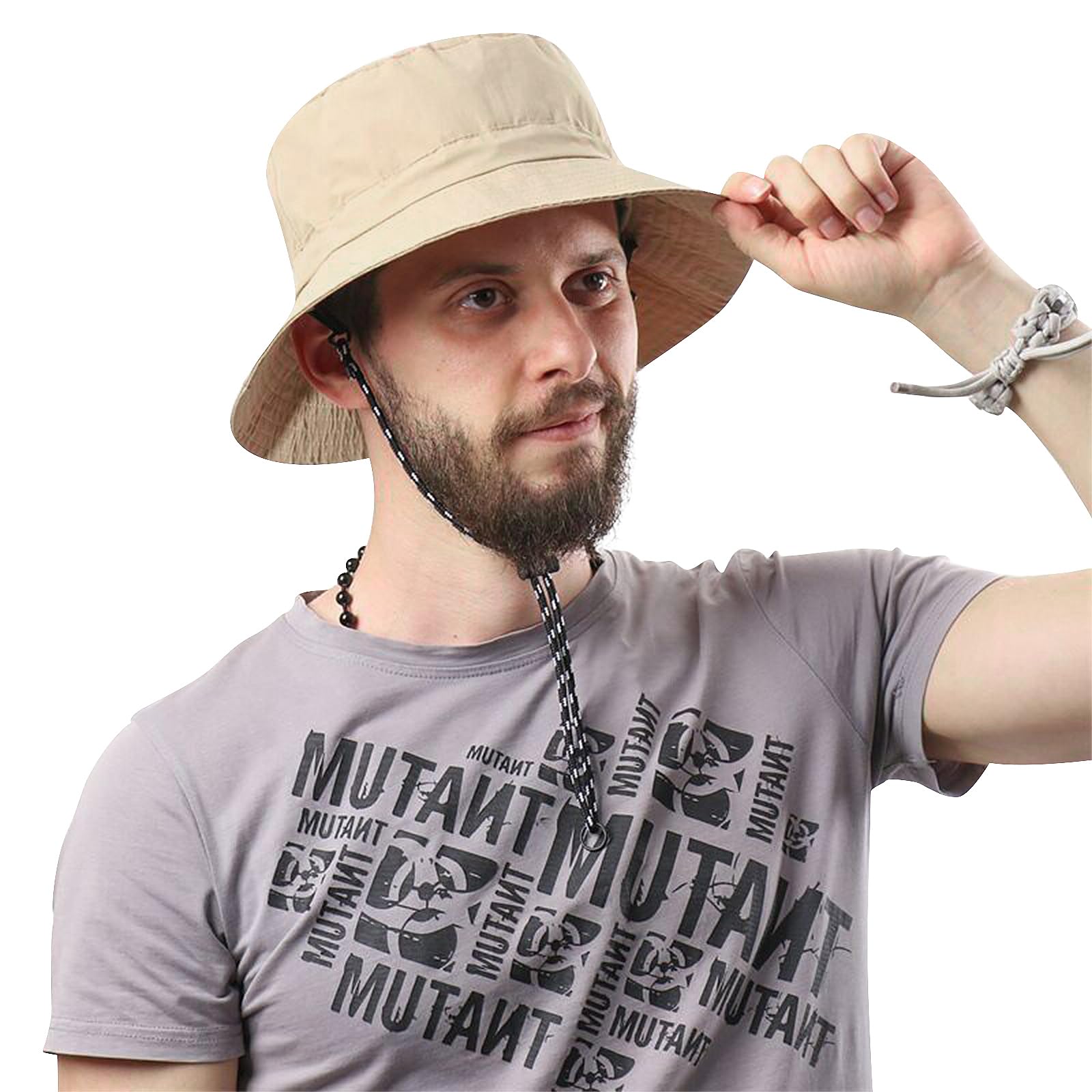 CLAPE Waterproof Bucket Hat Unisex Packable Rain Hat UV Protection Beach Sun Hat Quick Dry Fishing Safari Boonie