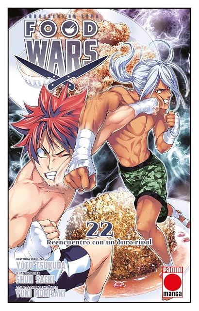 Portada de Food Wars 22 Reencuentro con un Duro Rival