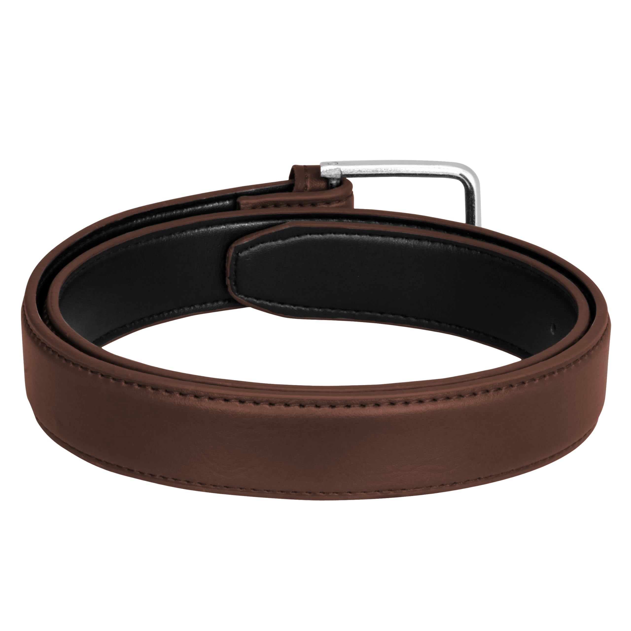 CHILDWAY Unisex Kid's Belt | Casual Belt for Boys and Girls | Adjustable Fit, Durable Buckle | For Pant Jeans Trouser (Brown) 2