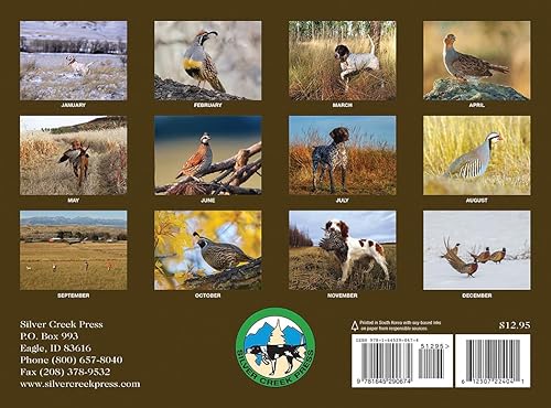 Miniatura 2 de Calendario de pared 2024 de perros de caza y pájaros de tierras altas
