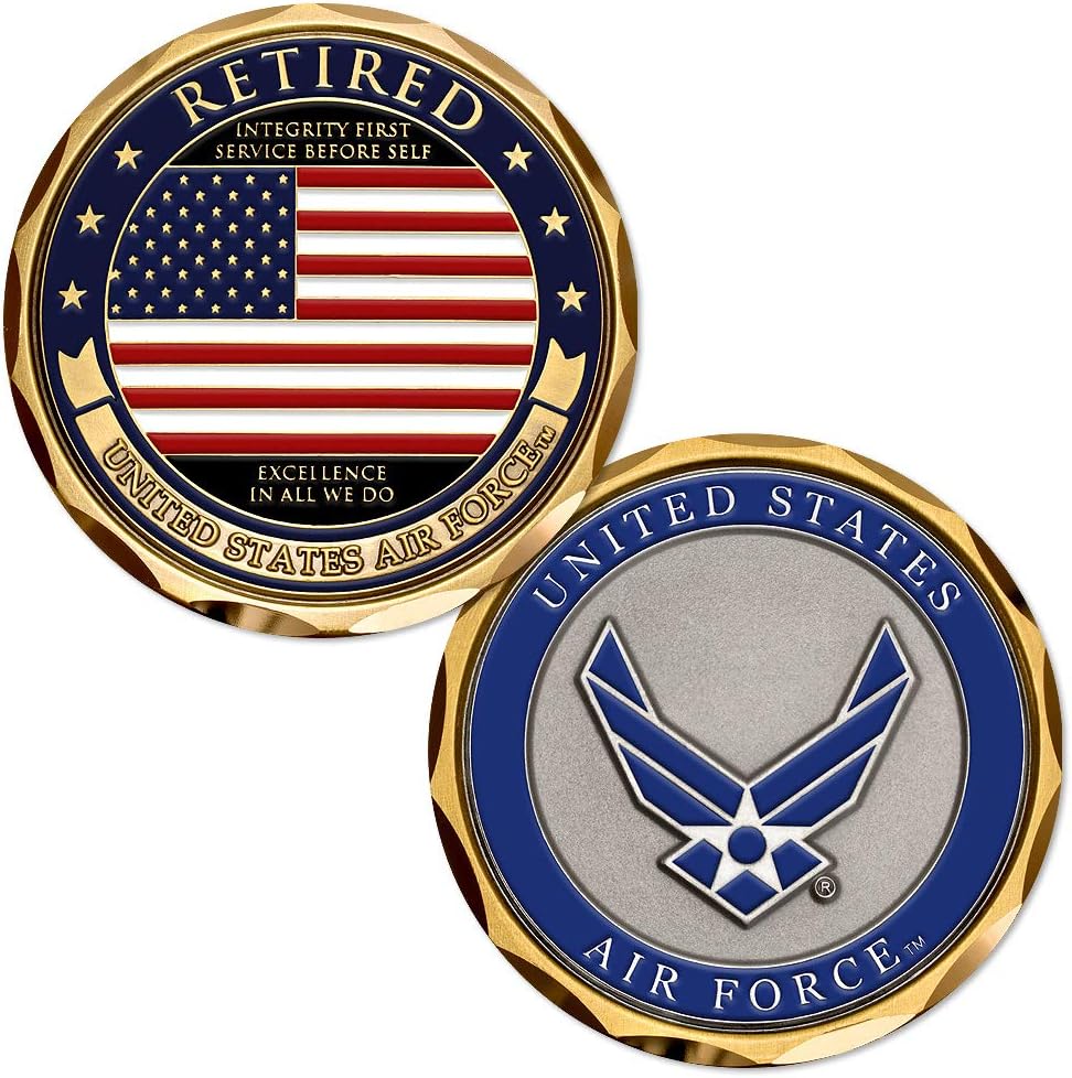 U.S. Air Force Retired Challenge Coin