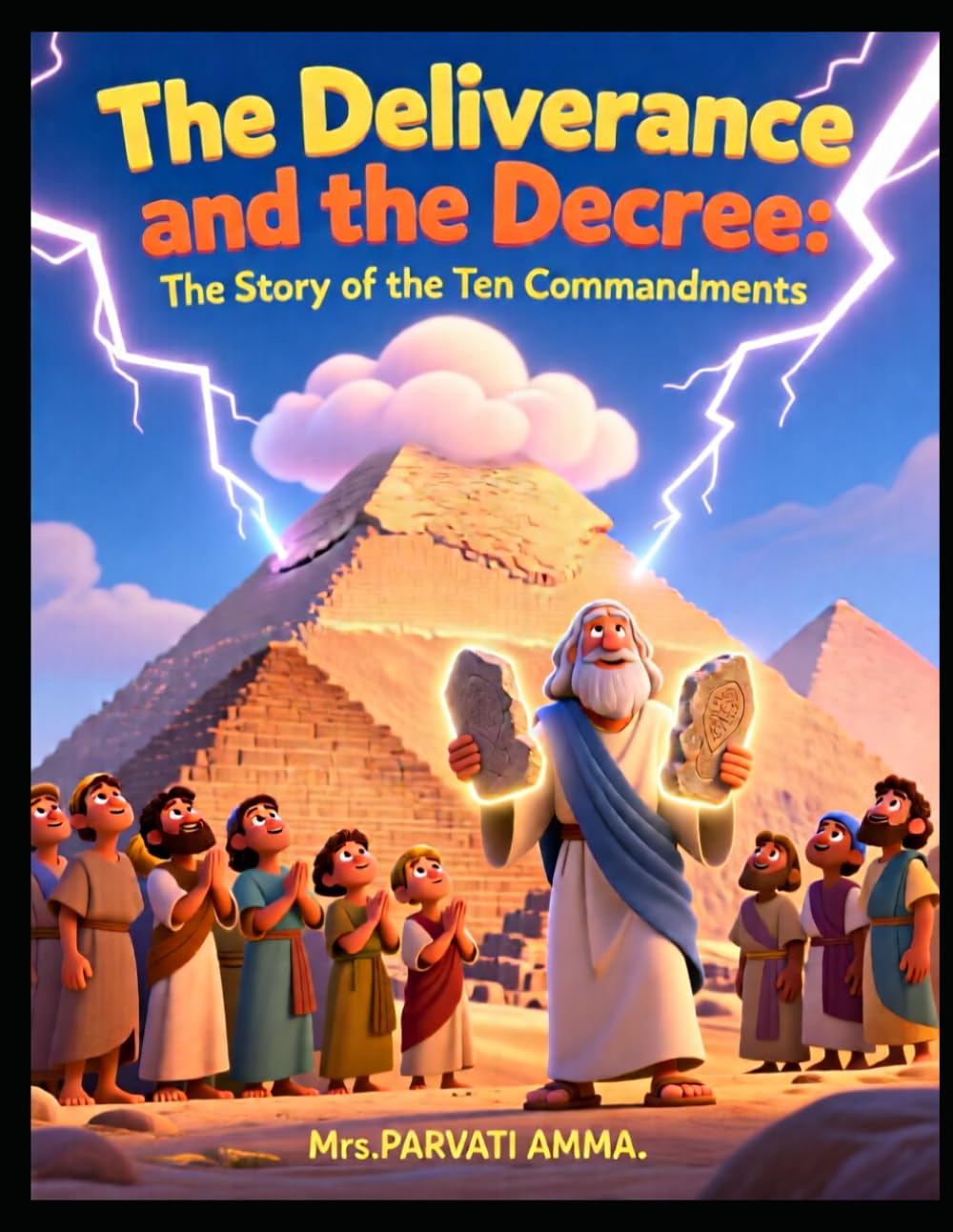 THE DELIVERANCE AND THE DECREE: ( Perfect gift CHILDERN 'S BOOK): THE STORY OF THE TEN COMMANDMENTS