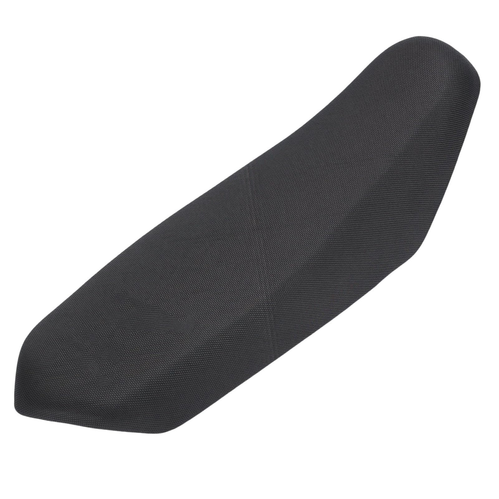 PU Leather Motorcycle Seat Cushion High Durability Black