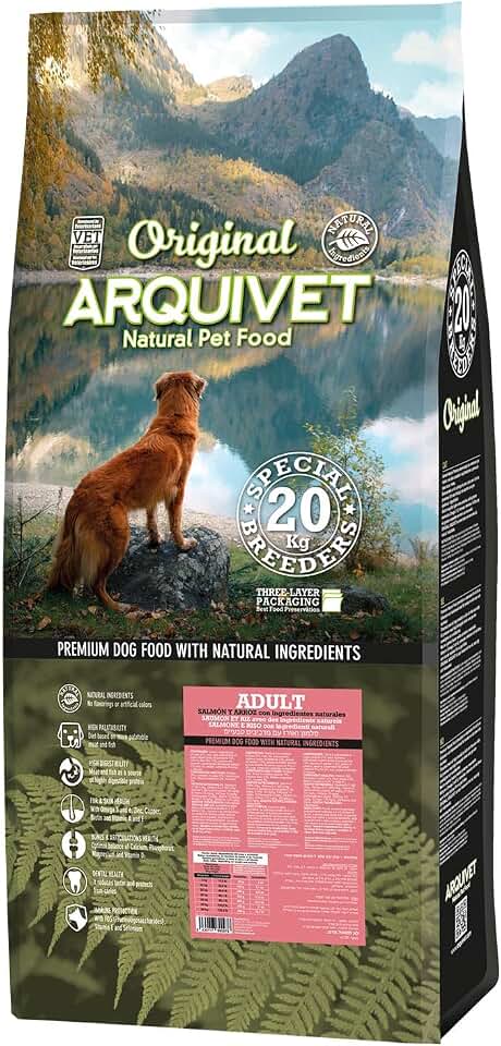 Arquivet Original Adult - Pienso para Perros Adultos - Salmón y arroz - 20 kg
