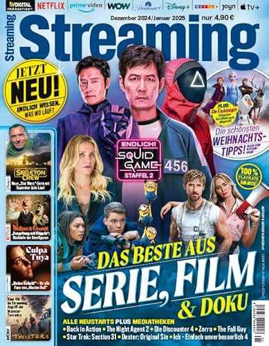 Preisvergleich Produktbild Streaming Magazin (Ausgabe 01 / 2025) / Erscheinungstermin: 5. Dezember 2024