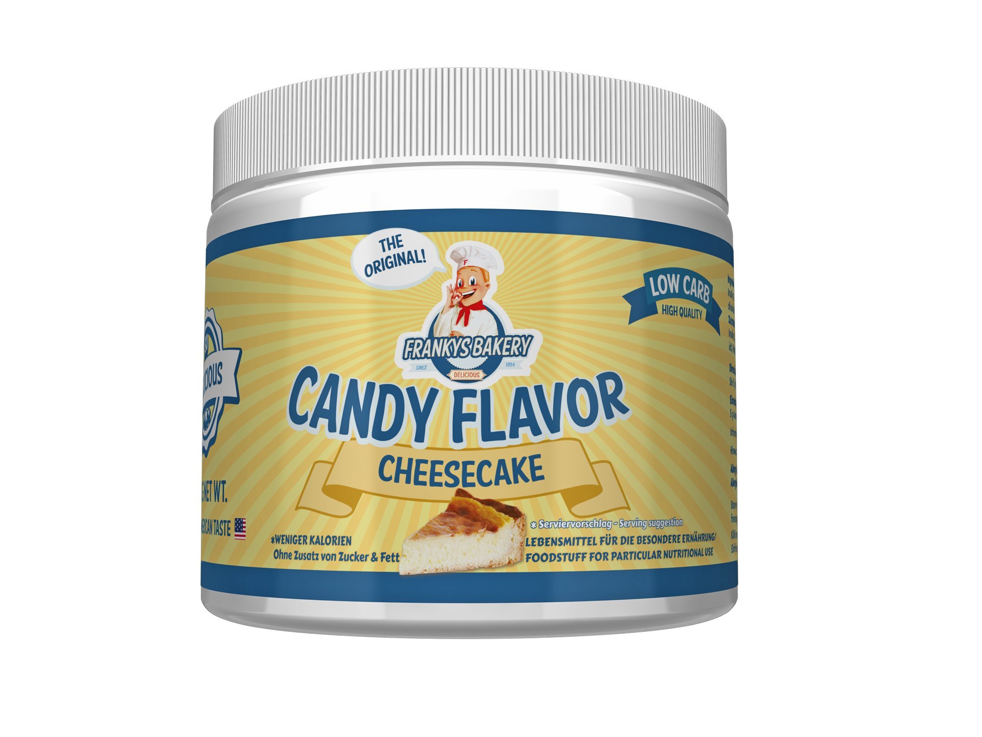 Frankys Bakery Candy Flavour Powder, Cheesecake, 200 g