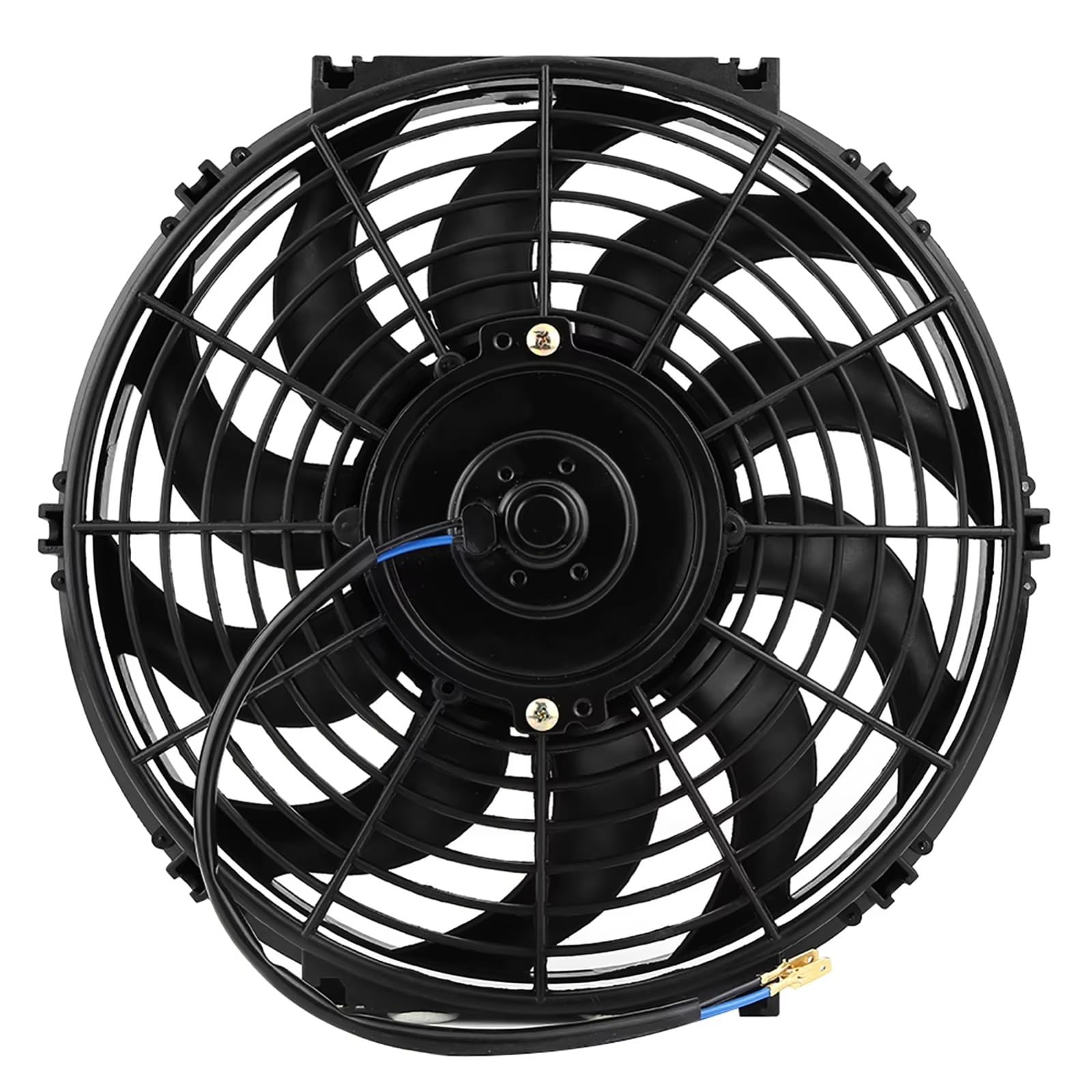 Ventilador Motor Ventiladorde Refrigeración Motor Ventilador Eléctrico De Refrigeración Motor De 12 Pulgadas Para Automóviles Tipo Push-pull 12V Con Kit Montaje