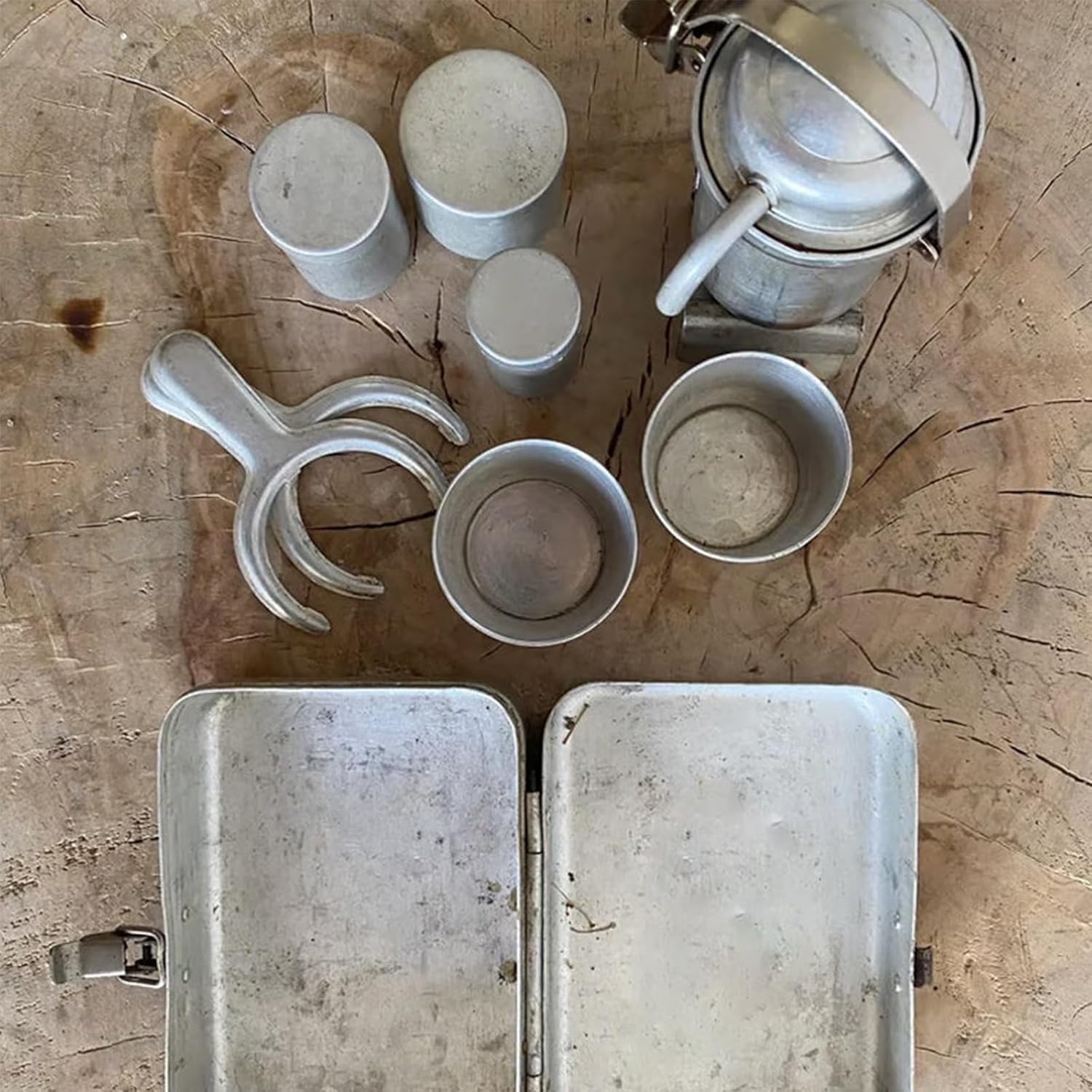 Vintage Sport Presso Mini Camping Coffee Maker Set, Extra Rare