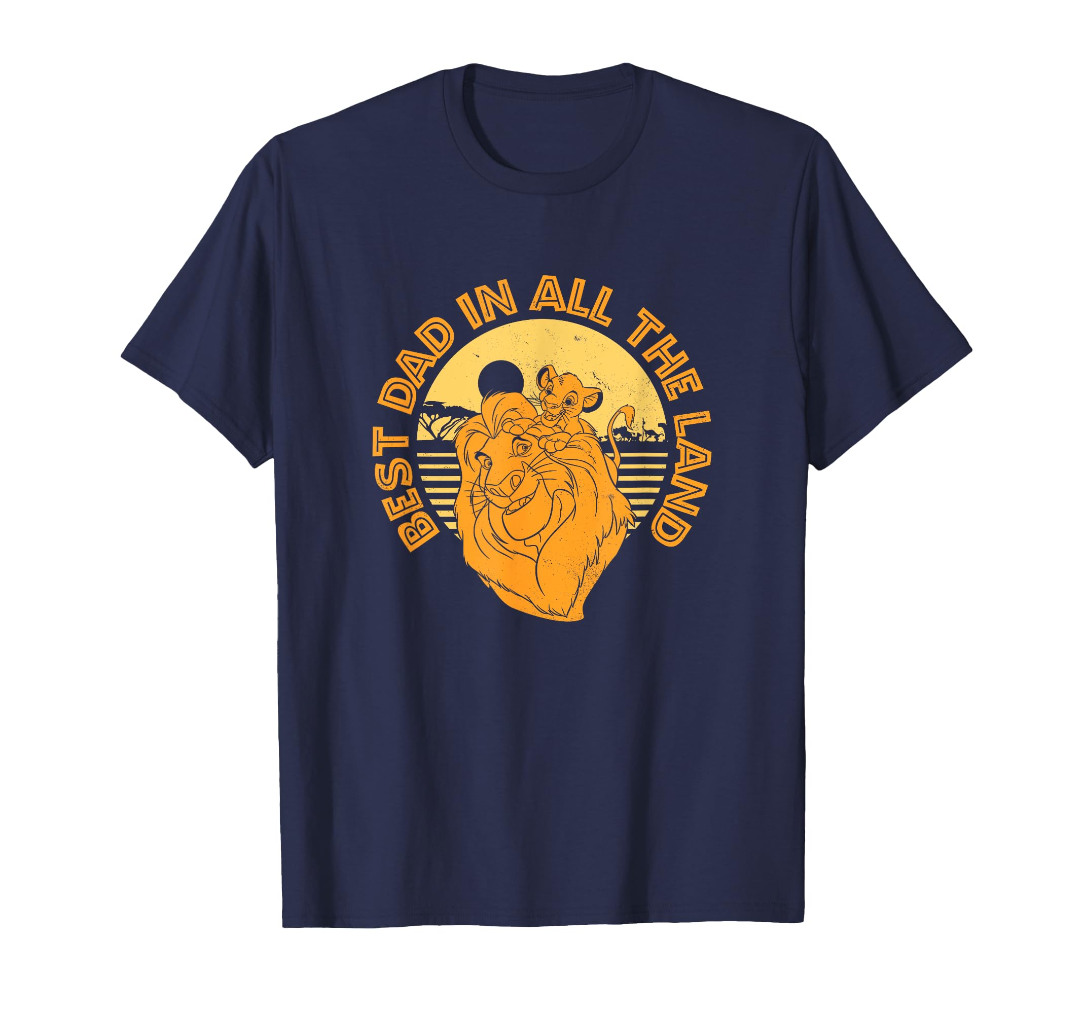 Disney The Lion King Father's Day Best Dad In All The Land T-Shirt