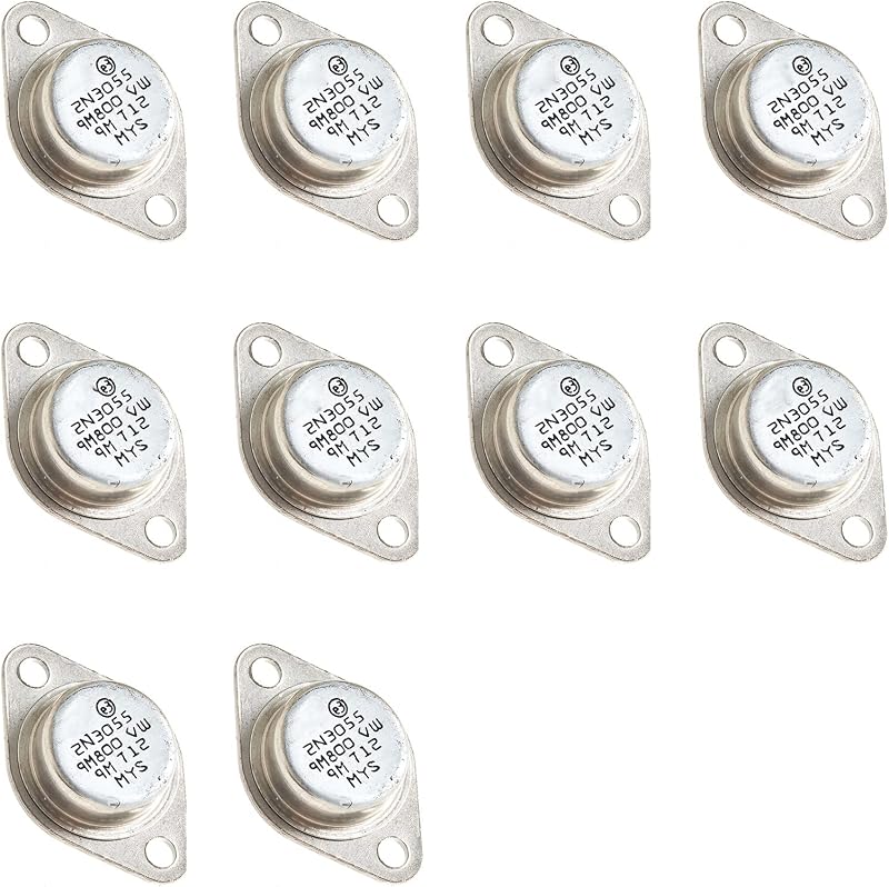 10pcs 2N3055 NPN Complementary Silicon Power Transistors,TO-204AA. | Silicon Power Transistors