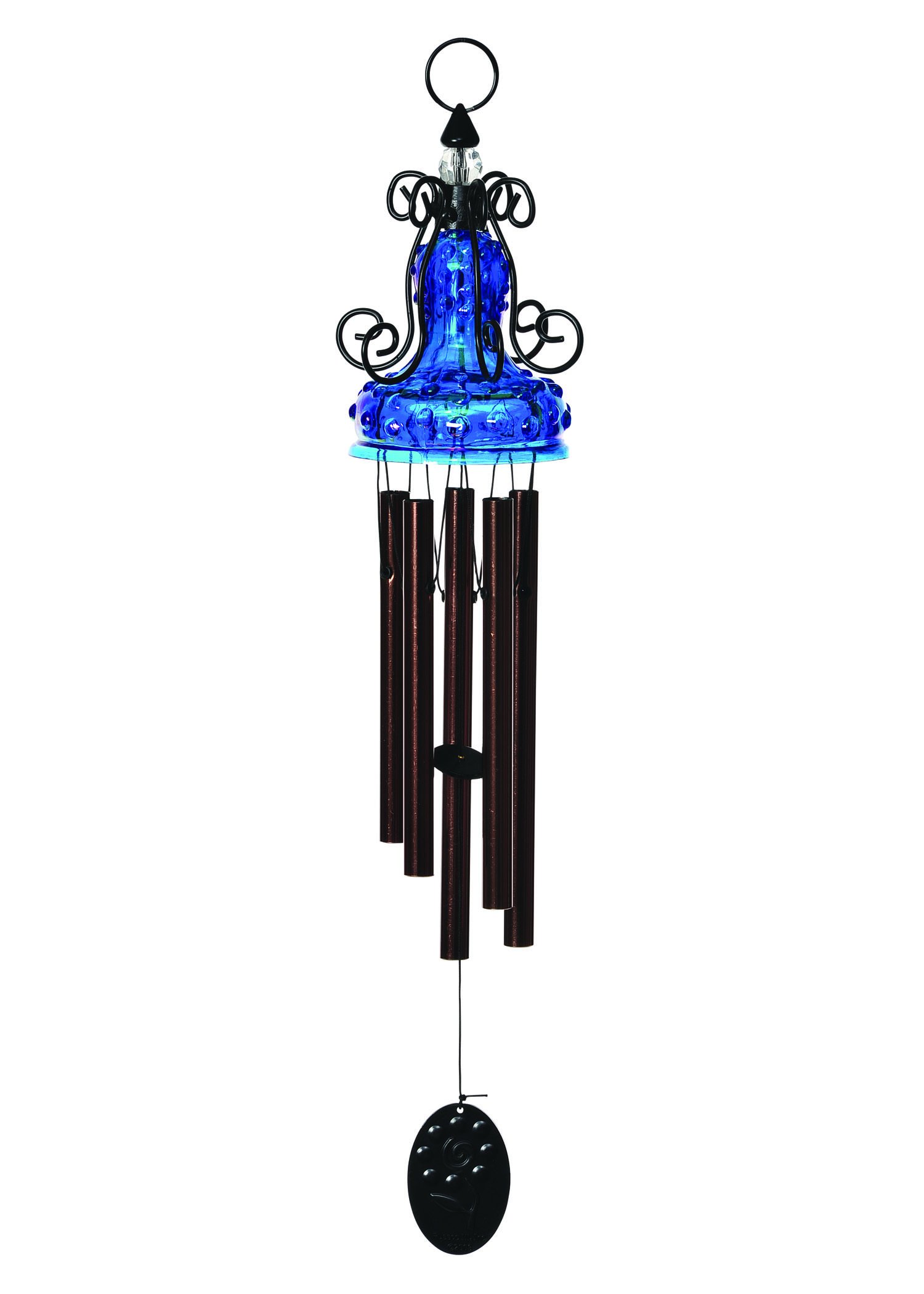 Russco III WC130150 Antique Wind Chime - Blue Plastic
