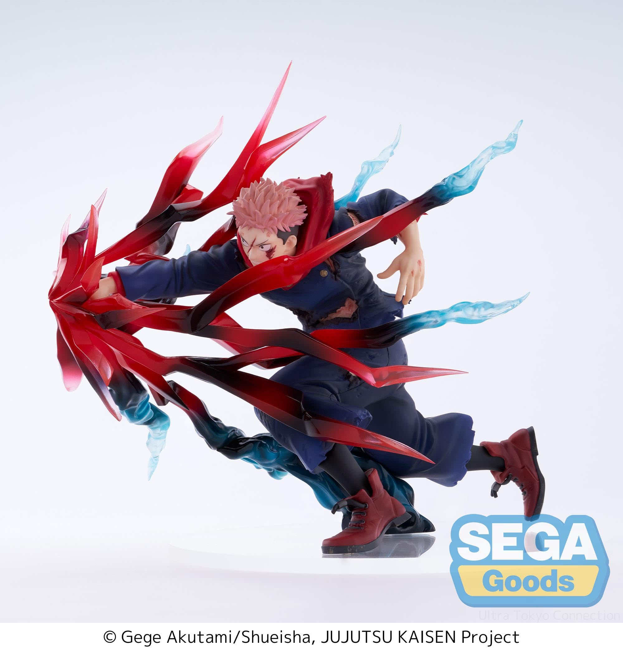 SEGA Luminasta Jujutsu Kaisen Yuji Itadori czarna figurka Flash