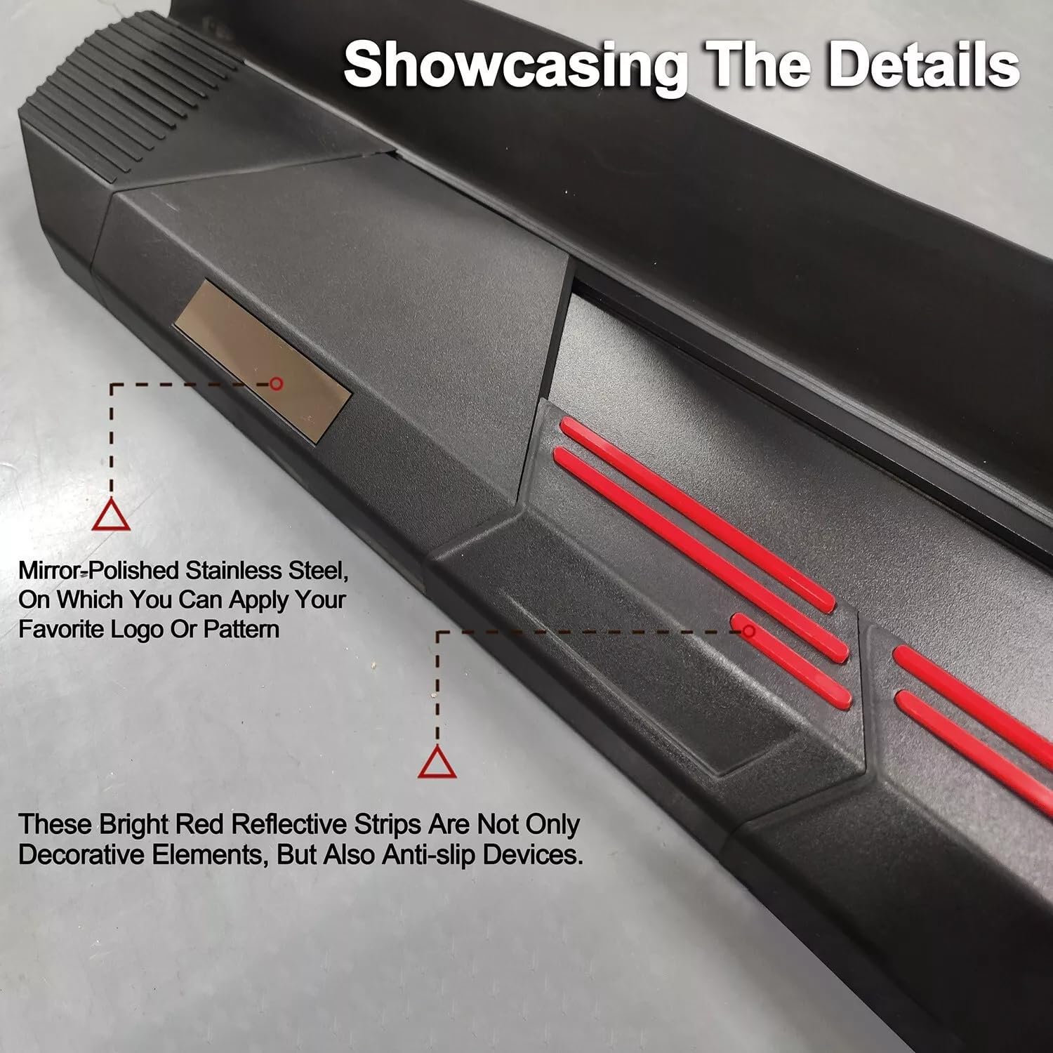 2Pcs Running Boards Step Bars Fits for Hyundai Tucson NX4 2021-2025 Fixed Running Board Side Step（with Brackets）