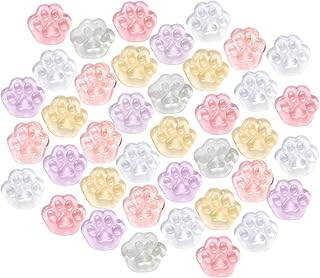 40pcs Mini Squishies Squishy Toy Cat Party Favors for Kids, Cat's paw Mochi Squishy Toys Kawaii Stress Reliever Anxiety Toys for Boys Girls, Pinata Fillers, Goodie Bag Stuffers for Toddlers Adults