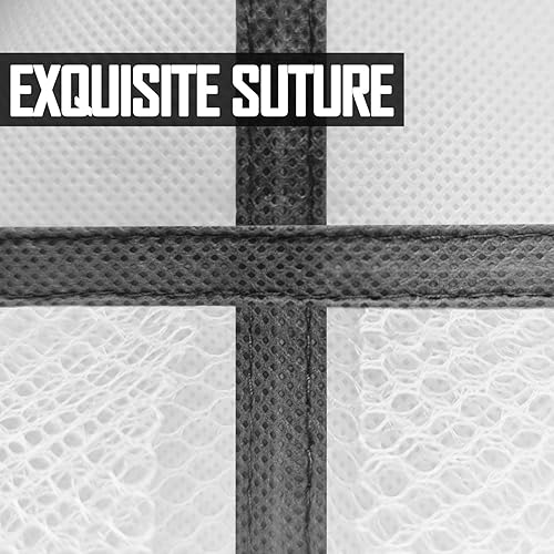 Miniatura 6 de Organizador de zapatos sobre la puerta, 24 bolsillos grandes de malla transpirable, soporte de almacenamiento colgante que ahorra espacio, se cuelga