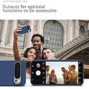 YATWIN Silicone Back Case for Google Pixel 9/9 Pro, Soft-Touch Phone Back Cover for Google Pixel 9/9 Pro - Dark Blue gallery image