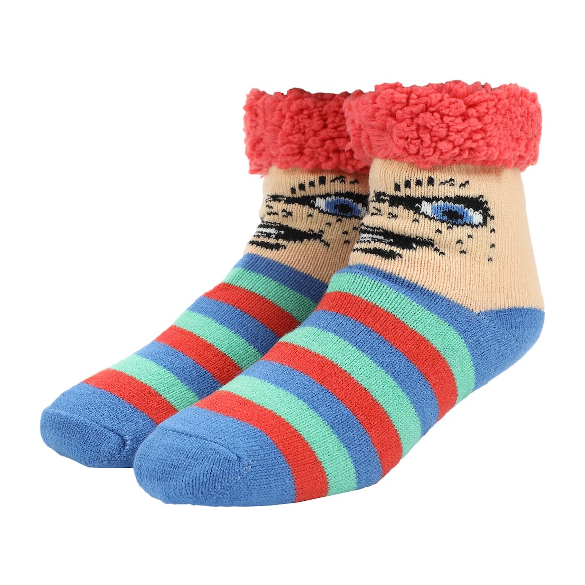 Bioworld Chucky Big Face - Calcetines tobilleros para mujer