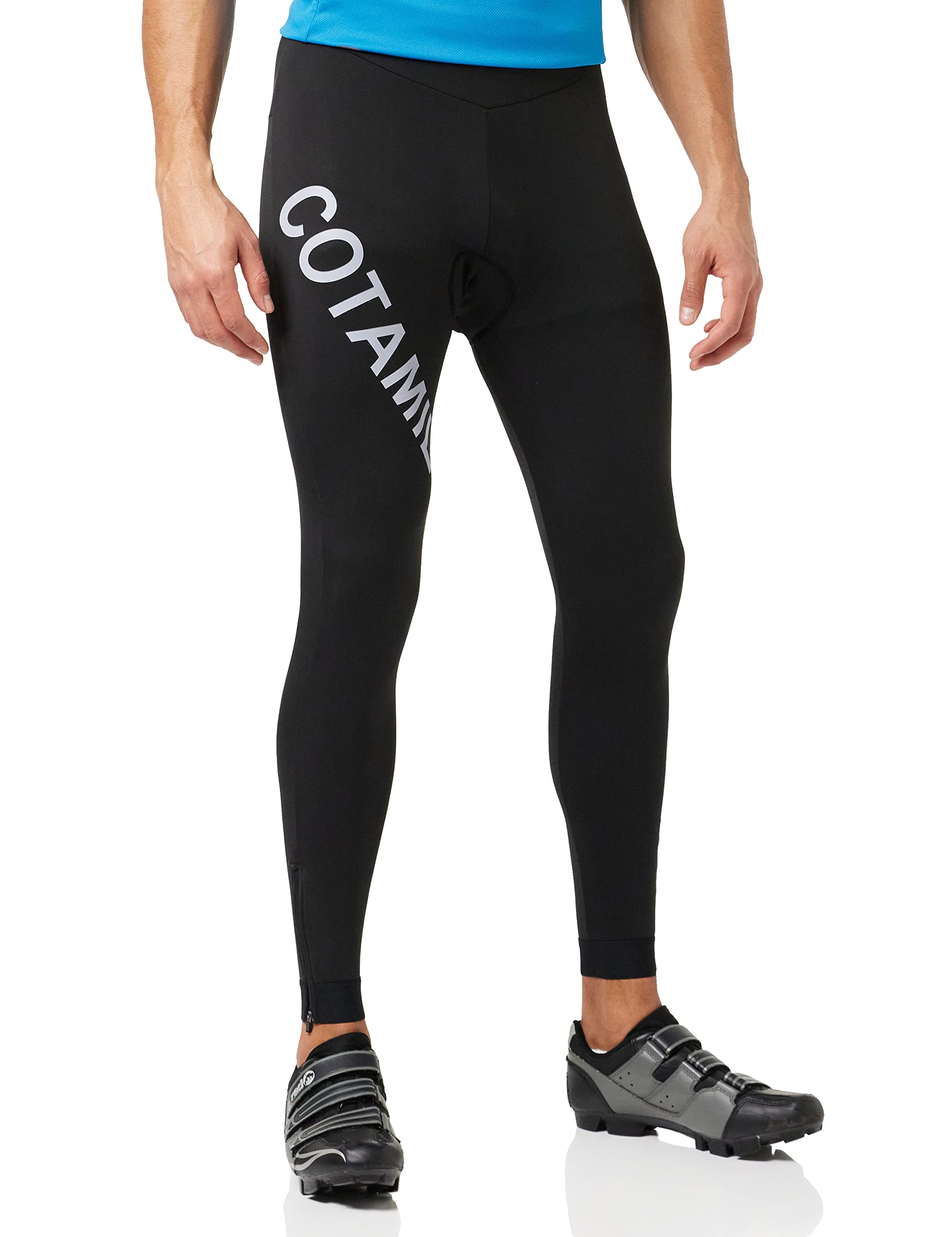 Kounga Cotamil Max Padded Road Cycling Tights, Black, XX-Large