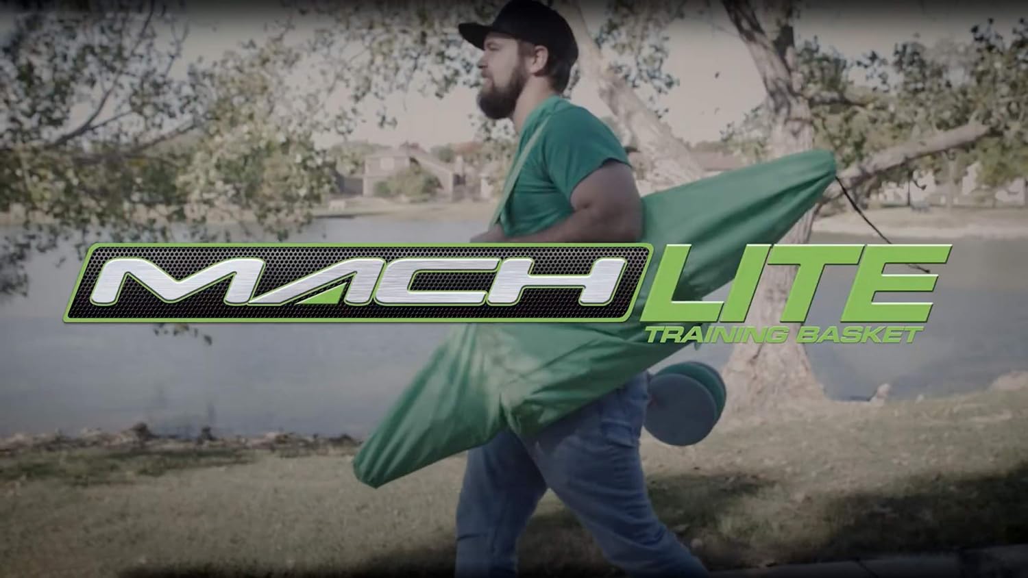 DGA Mach Lite Portable Disc Golf Basket, Green : Sports & Outdoors