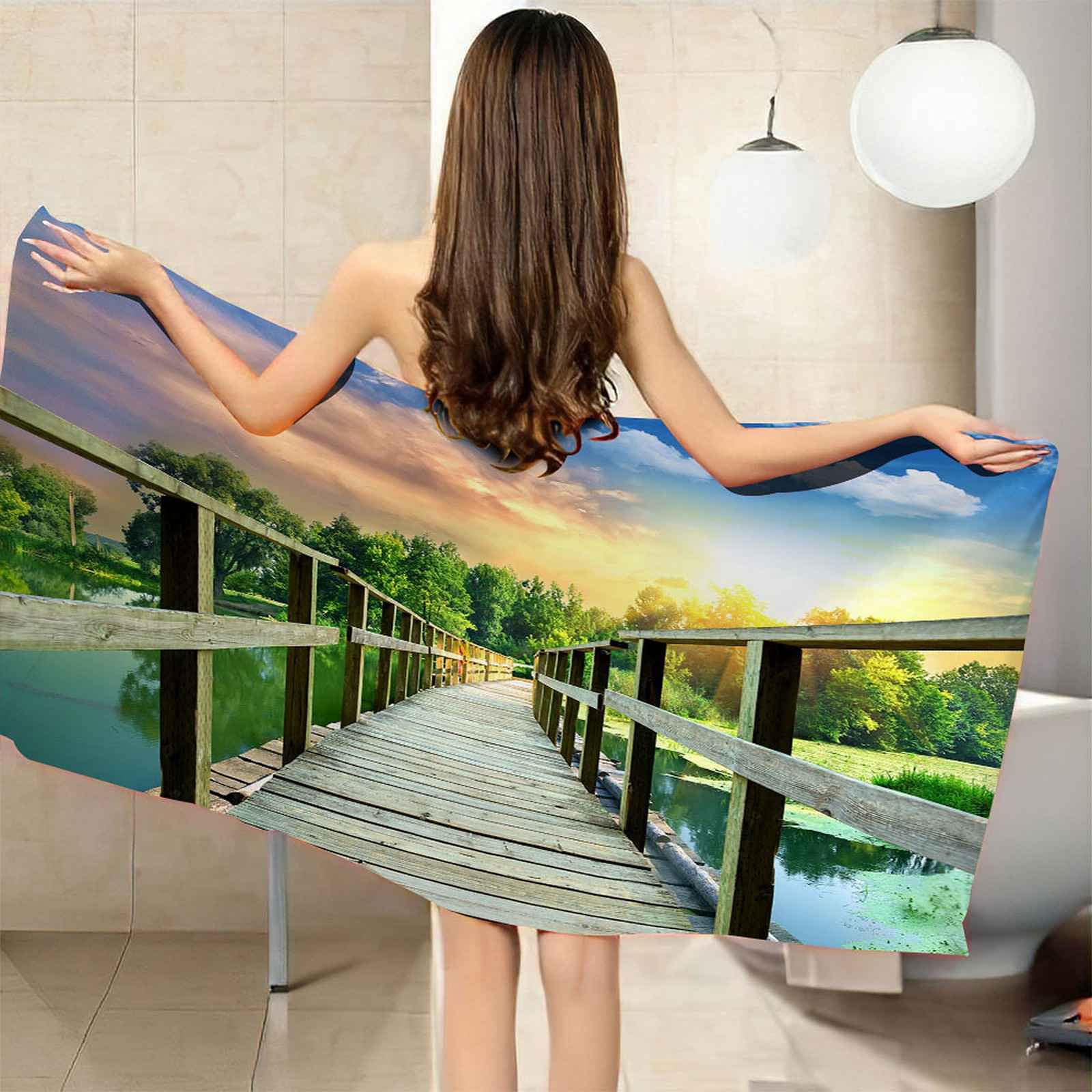 Serviette de plage voyage compacte pour résoudre le manque de place dans votre sac