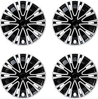 Vista 23 de Tapacubos de repuesto universal R14 para llanta, accesorios exteriores de material ABS, accesorios exteriores a presión para automóvil, camión, SUV