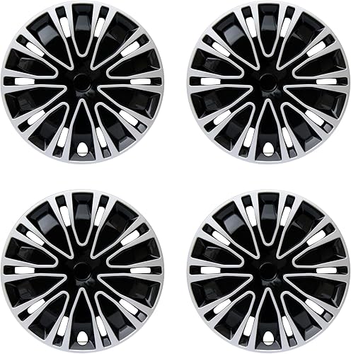 Miniatura 23 de Aiqiying - Tapacubos de repuesto para llantas R16, cubierta universal para llanta de rueda de material ABS, accesorios exteriores para automóvil