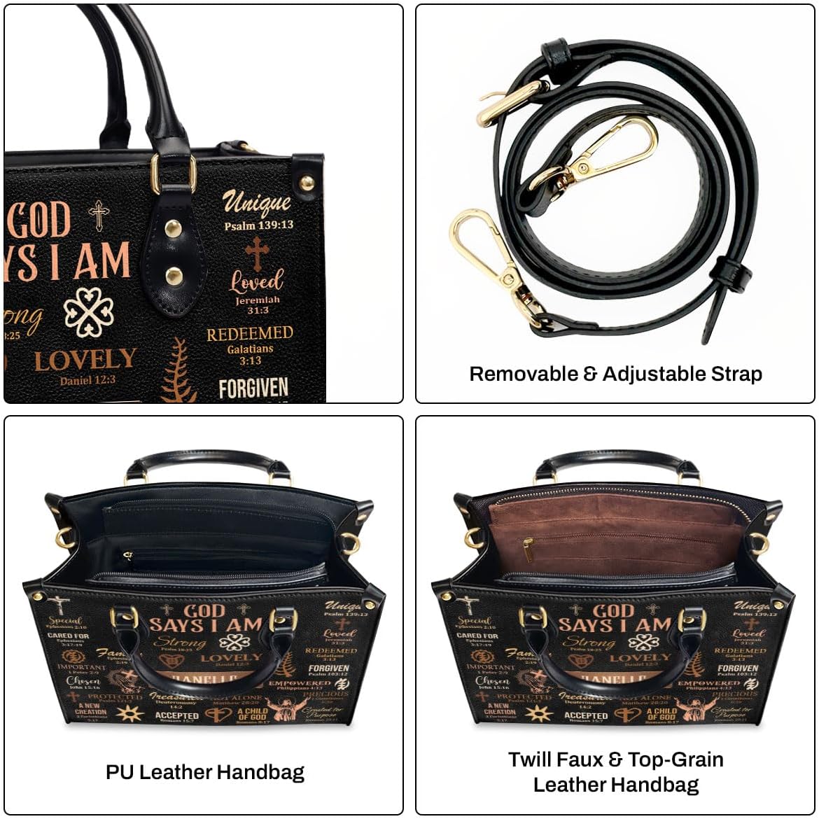 Sistabag Personalized Leather Handbag For Black Women - Image 3