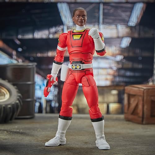 Miniatura 13 de Power Rangers Lightning Collection Turbo Red Ranger - Figura de acción coleccionable de 6 pulgadas con accesorios, para niños a partir de 4 años