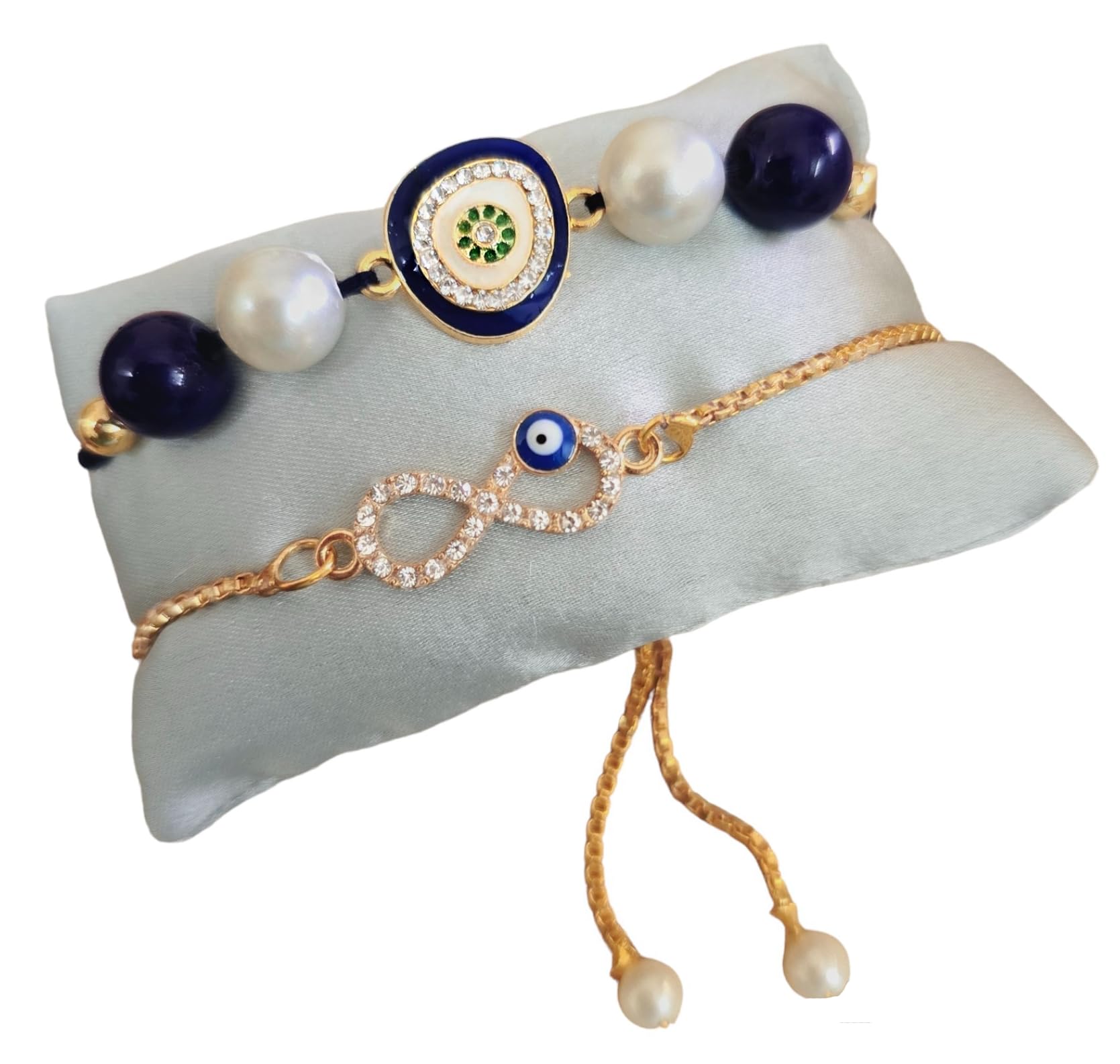 Evil Eye Rakhi for Brother and Bhabhi, Evil Eye Bracelet for Women, Girls, Girlfriend, Wife (B0DBVMBT45) Amazon Price History, Amazon Price Tracker