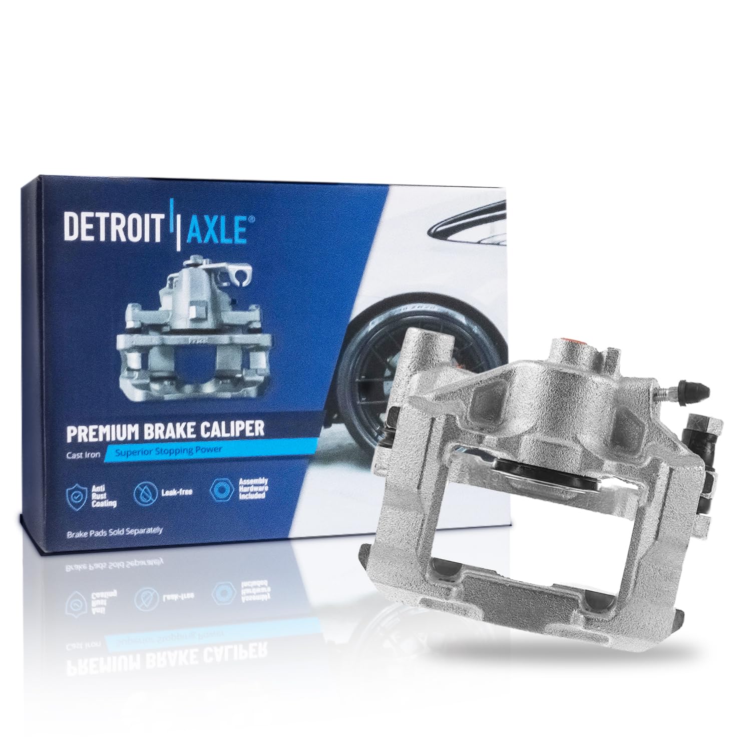 Detroit Axle - Rear Right Brake Caliper for 2006-2013 Lexus IS250