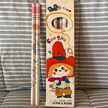 水森亜土　鉛筆まとめ レトロファンシー 水森亜土 2B鉛筆12本 水兵さんと人魚 - USA＆