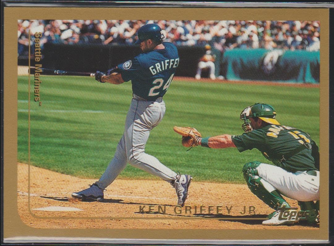 Amazon.com: 1998 Topps Ken Griffey Jr. Mariners Baseball Card #100