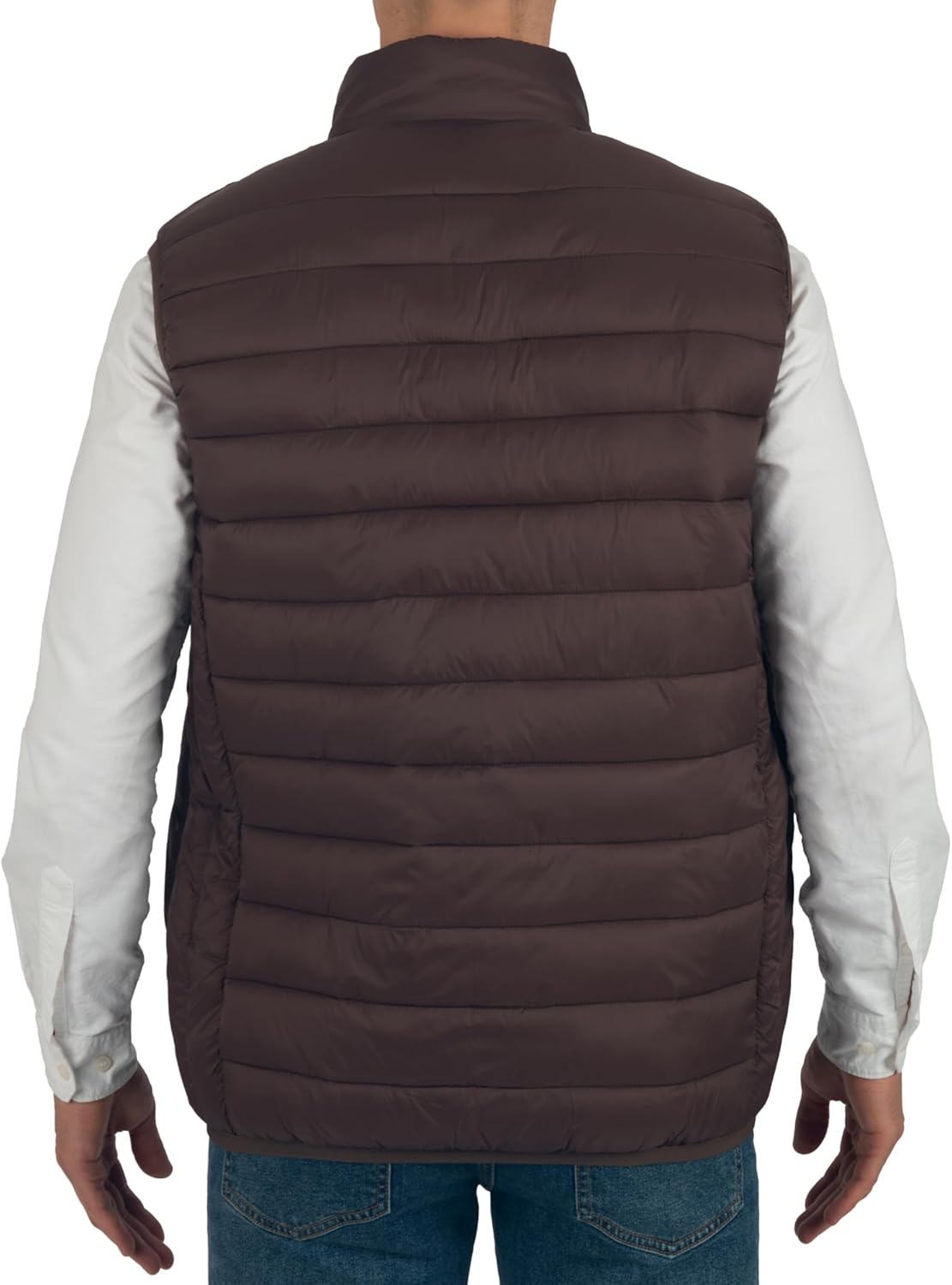 Alpine Swiss Clark Mens Puffer Vest Down Alternative Water Resistant Packable Outerwear Zip Up Pockets Warm Versatile Layer - Image 9