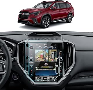 2-Pack Ascent Screen Protector for 2023 2024 2025 Subaru Ascent 11.6'' Tempered Glass Center Control Touchscreen Car Navigation Protector Film Anti-Glare Anti-Fingerprint