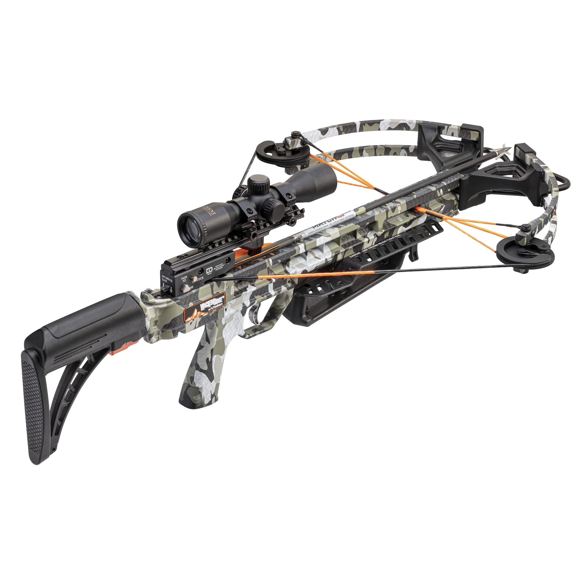 Amazon.com : Wicked Ridge by TenPoint Raider 400 De-Cock Crossbow, Peak ...