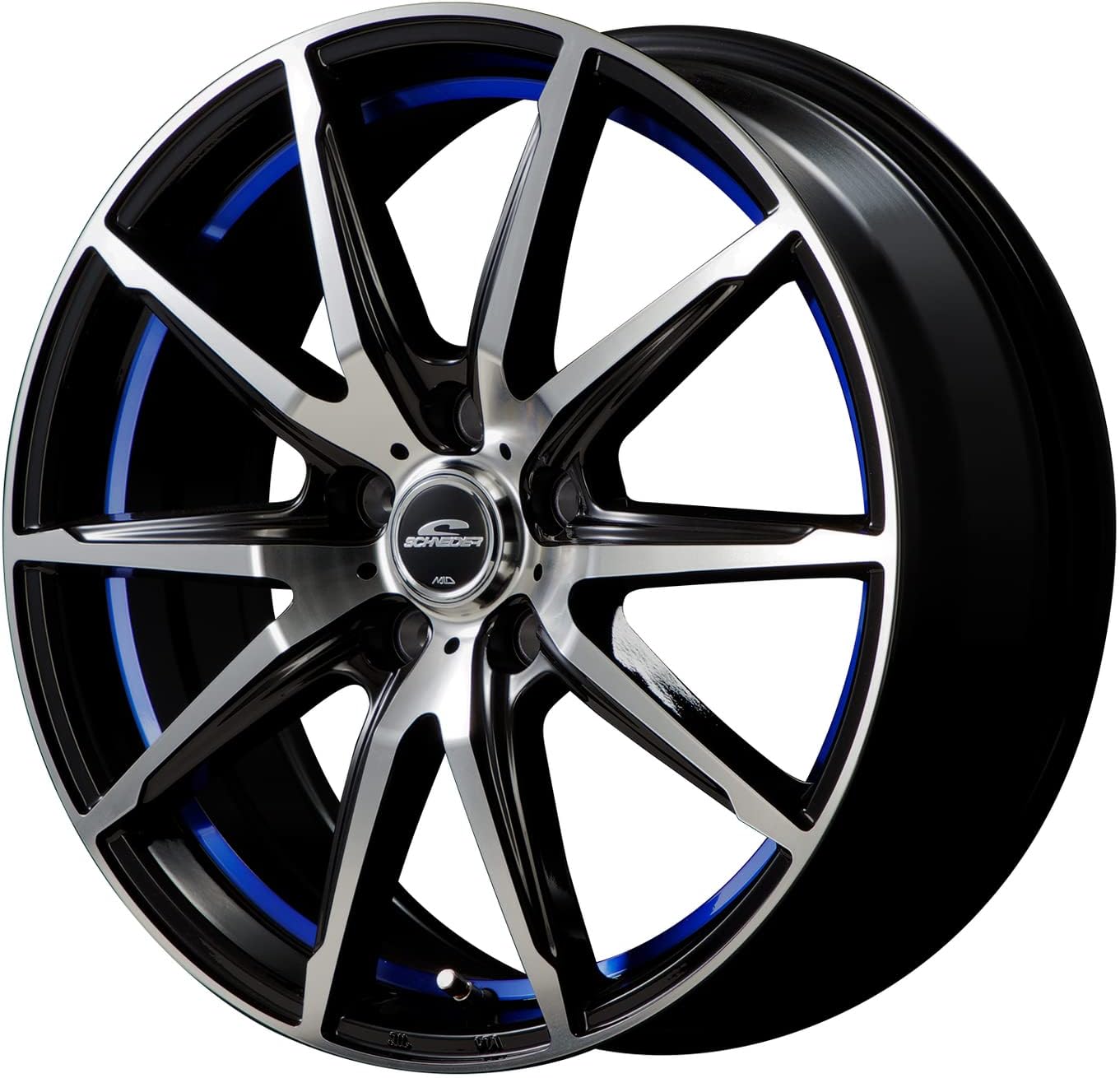 SCHNEDER RX02 4本セット 18x7.0J +48 5H 114.3 18インチ BP/BLU