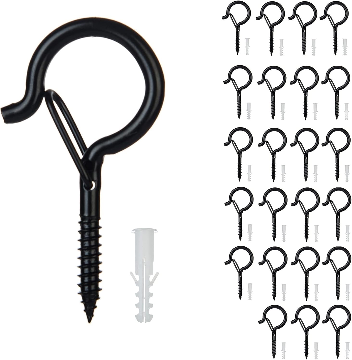 ZOEY QHanger Light Hooks 24 Pack Wall Ceiling