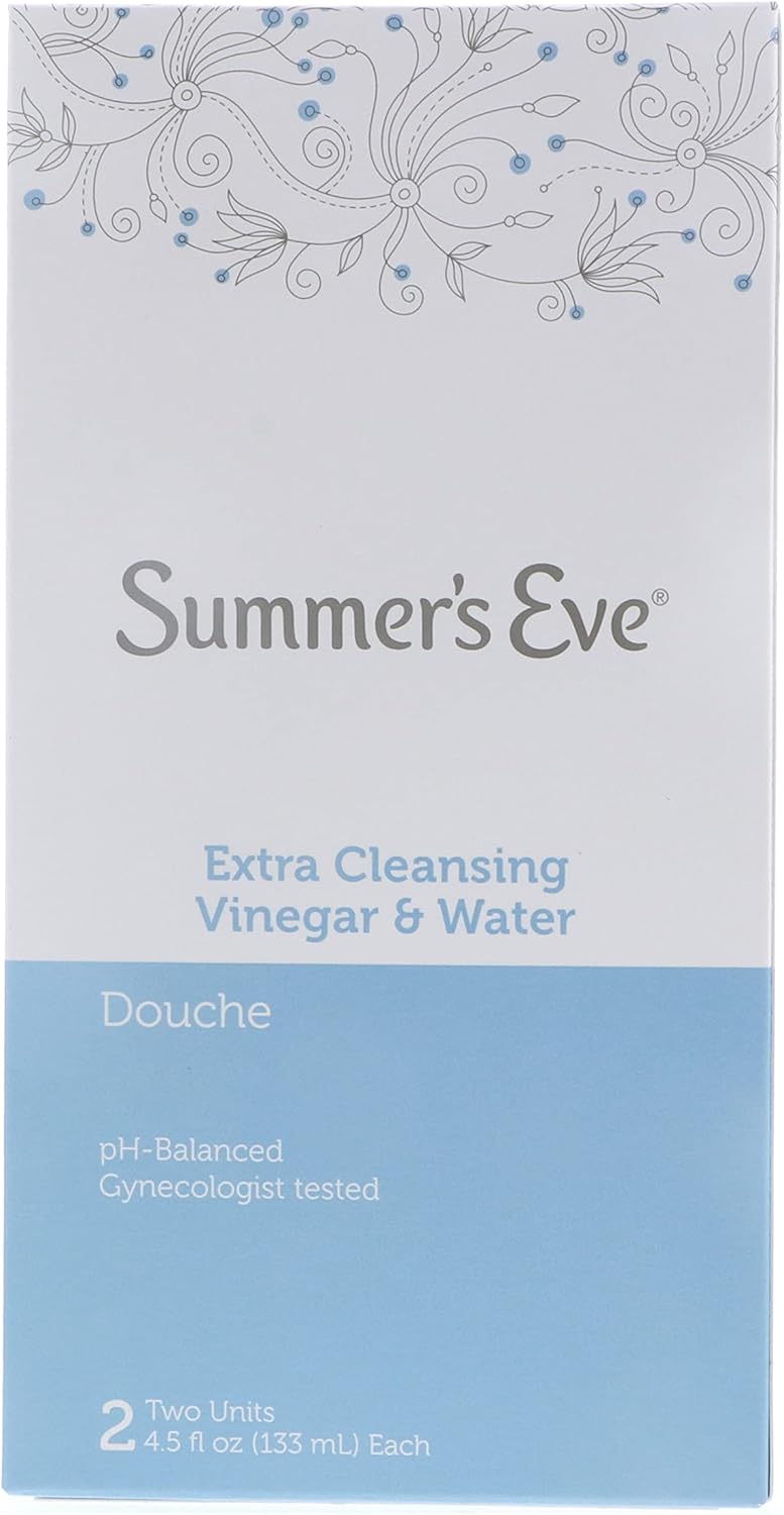 Summer's Eve Extra Cleansing Vinegar & Water Douche 2 Each
