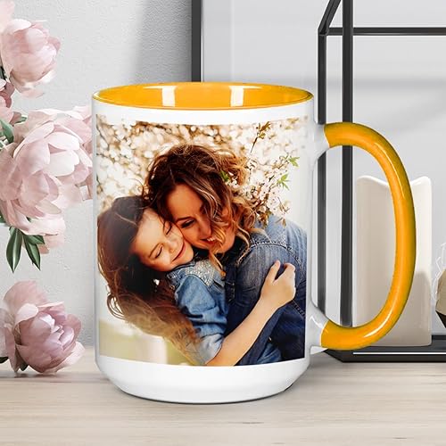 Miniatura 3 de Taza de café personalizada, taza de café personalizada, taza de café personalizada, tazas personalizadas con logotipo fotográfico, texto, regalos